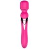 Stymulator - B - Series - Silicone Dual Massager Pulsator USB 7+7 Function (Pink)